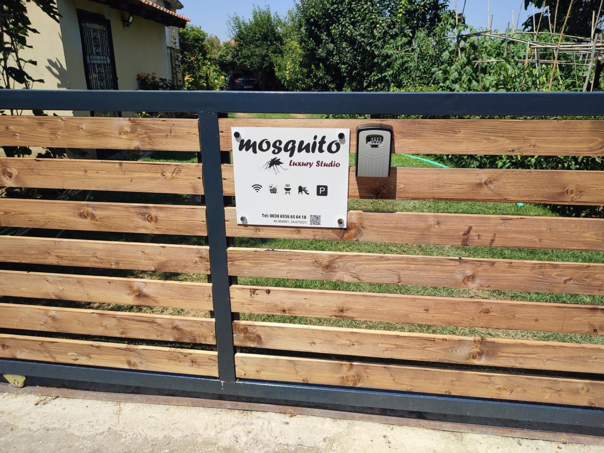 Mosquito Luxury Studio Keramotí Exterior foto